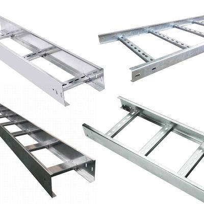 China Engineering / Home Wiring Low Cost Customized Ladder Type Galvanized Aluminum Alloy Outdoor Cable Tray for sale