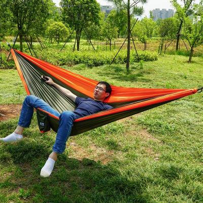 China Durable Portable Camping Hammock Stands Outdoor Parachute Hammock Stand Swing Hammock for sale