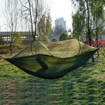 China Durable Hot Sale Portable Parachute Lightweight Hammock With Mosquito Netting Hammock for sale