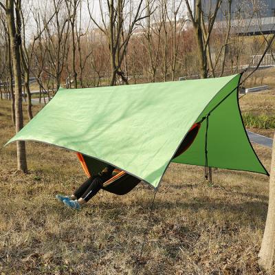 China Durable Multifunctional Outdoor Hammock Tarp Canopy , Camping Beach Sun Shelter Tarp for sale