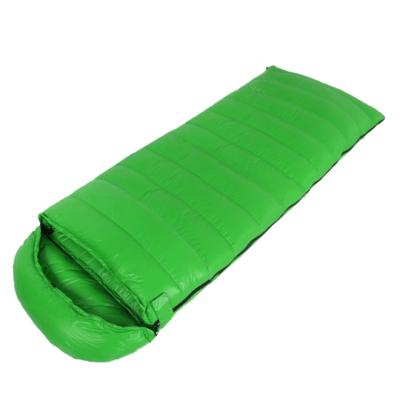 China Waterproof/Comfort/Factory Price Soft 600g/Warm Lightweight Duck Down Filler Winter Down Sleeping Bag For Camping for sale