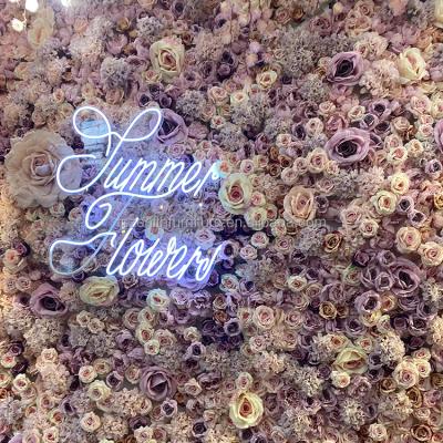 China Great Quality Design Romantic Gorgeous Party Backdrop High 3d Flower Backdrop for sale