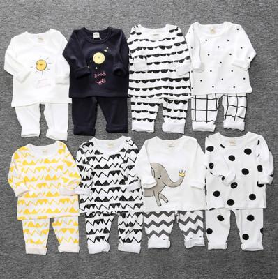 China Wholesale Newborn Antibacterial Traditional Baby Boy Pajamas Clothes Dressing Set for sale