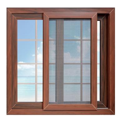 China Folding Screen Style UPVC French Sliding Doors With China Winstar Plastic Fly Screen Sash for sale