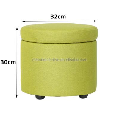 China Sustainable Quality Super Cheap Prices Luxury Ottoman Footstool With Storage Function for sale