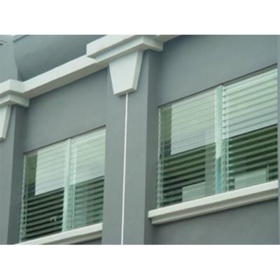 China Yashenguo Modern High Quality Exterior Aluminum Alloy Frame Adjustable Glass Shutters For Construction Building for sale