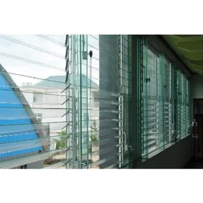 China Modern exterior stained glass ventilation glass shutters for sale