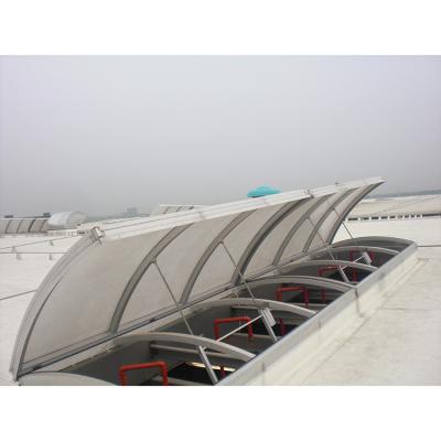 China Magnetic Screen Manufacturers Supply Round Arch Skylights, Lighting and Ventilation Skylights, Fire Fighting Smoke Exhaust Shutters for sale