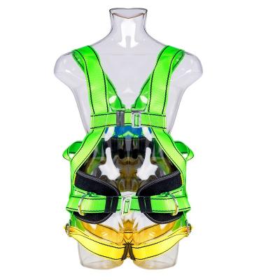 China High Quality Safety Strap Rescue Full Protection GuDe Fall Body Harness Safety Belt-Harness for sale