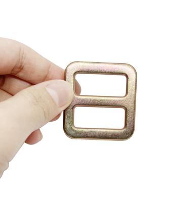 China Safety Harness Accessories GuDe Snap Button Fall Protection Metal Stamping Width 28mm Inner Safety Harness Accessories Buckle For Webbing for sale