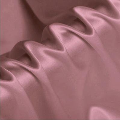 China Organic In Stock Wholesale Width 140cm 100% Satins Charmeuse Fabric, Mulberry 19MM for sale