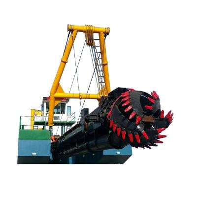 China Construction worksÂ   China 26 Inch 6000 Cubic Meter Cutter Suction Dredger For Port Dredging Machine / Sand Dredging for sale