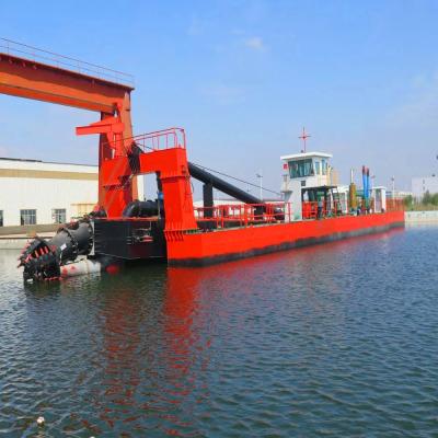 China Construction worksÂ   High quality boat suction dredger/mud cutter factory with best price for sale