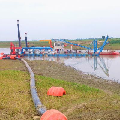 China Construction worksÂ   River or lake dredging 10 inch hydraulic cutter suction dredger machine with 1200 M3/H capacity for sale