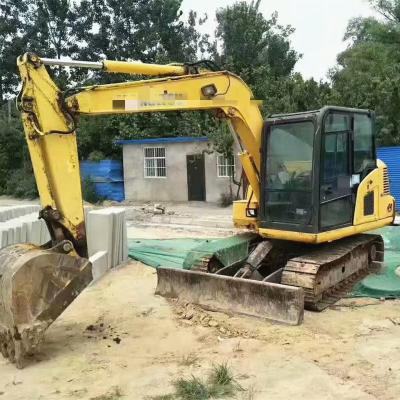 China Factory Fast Delivery Used Mini Excavator Digger Machine Excavator 7T Small Hydraulic Excavator PC70 For Sale for sale