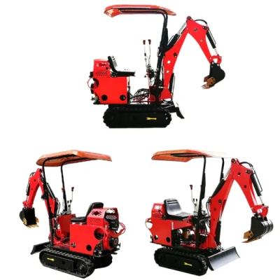 China Pupil 1 Ton Mini Excavator Micro Digger 1 Ton Small Digger For Sale for sale