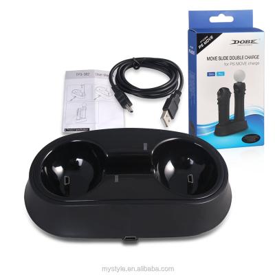 China Dobe Move Dual Slide Dual Charger Dock Filling Station For For PS Move Charger TP3-382 for sale