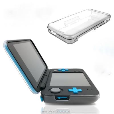 China Anti-scratch Crystal Shell Hard PC Materia Case For New Nintendo 2DS XL Console Game Accessory for sale