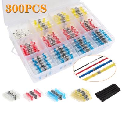 China Water Resistant Professional 300 Pcs Solder Joint Heat Shrink Lug Cable Matched Connector With High Quality for sale