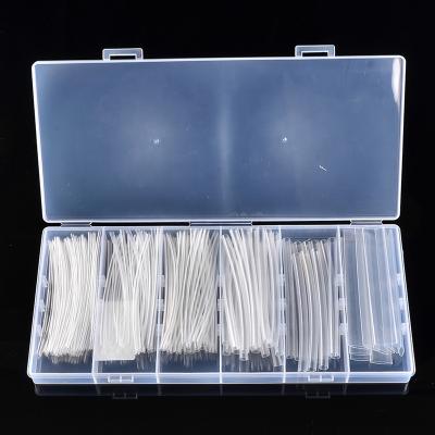 China High Voltage High Quality 150Pcs Boxed Polyolefin Flame Retardant Transparent Heat Shrinkable Tube for sale