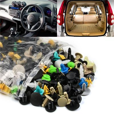 China Automotive Parts Mixed Fasteners Door Trim Panel Auto Rivet Bumper Car Clips Retainer Push Fastener Auto Clips for sale