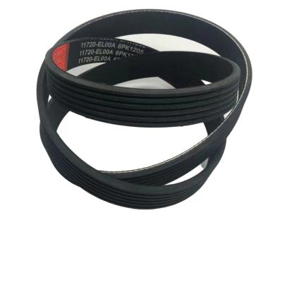 China Construction Material Shops EPDM Transmission Belt Poly V Belt Rubber Ribbed Belt 117209058R/7PK1570,90916-02571/7PK2120 for sale