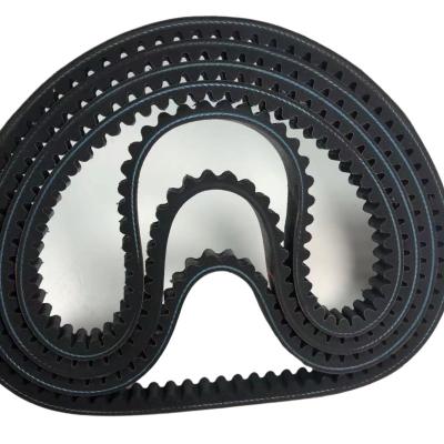 China High Quality Raw Edge Rubber Cogged Power Transmission Belt V Toothed Fan Belt For Generator Engine for sale