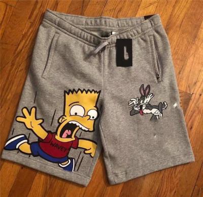 China NK QUICK DRY Logo Active Athletic Cartoon Sublimated Pants Elastic Waist Shorts Men's Shorts for sale