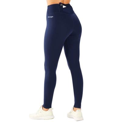 China Logo Womens Gym Leggings Custom Made High Quality Antibacterial Yoga Pants Wholesale With Pockets for sale