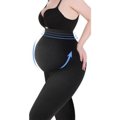 China High Radiation Protection Leggings Maternity Waist Support Legging Women Pregnant Women Body Shaping Fashion Maternity Leggings for sale