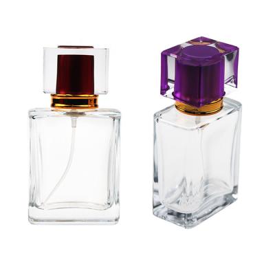 China Cosmetic Wholesale Luxury Empty Glass Perfume Bottles 30ml 50ml 100ml Perfume Bottle for sale