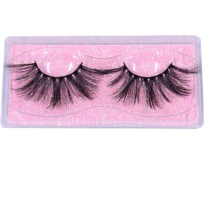 China Long Soft Artificial False Natural Eyelashes 25mm Long Curved False Eyelashes To Extend Curved Eyelashes for sale