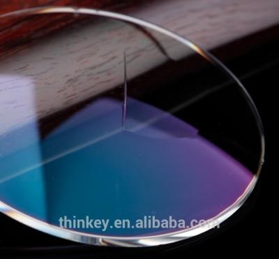 China 1.499 CR39 Optical HMC Coating Lens Invisible Wear Resistance Bifocal Lens Te koop