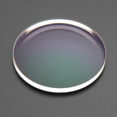 China 1.523 Hard Coating Lens Semi Finished Flat Top Bifocal Eyeglass Optical Glass Lens for sale