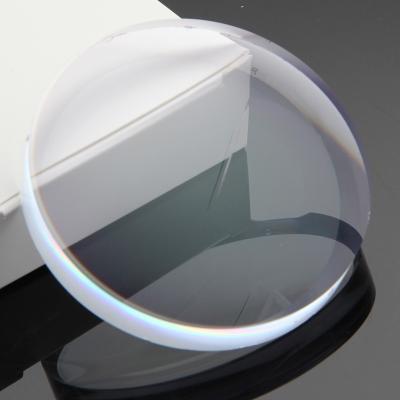 China Flat Top HMC Coating Lens Optical 1.523 Glass Lens with UV protection Te koop