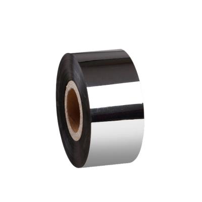 China COMPATIBLE Wax Transfer Ribbon 110mm*300m Black Resin Ribbon Thermal Printer TTR Ribbon for sale