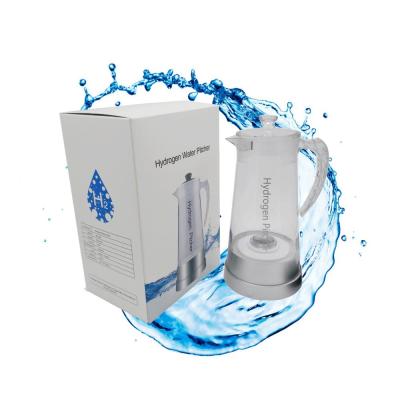 China Make Hydrogen Water Newest Hydrogen Water Maker Machine Hydrogen Ionizer Water Pitcher Generator for sale