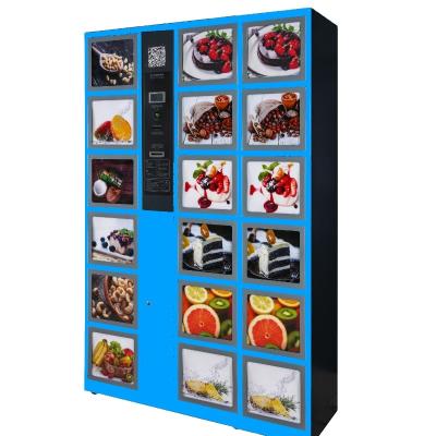 China Cold Rolled Steel 24 Doors SmartLockers Electric Modern Smart Locker For Advertising Use for sale