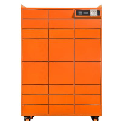 China Automated Electronic Parcel Delivery Locker Android Windows School Office Smart Outdoor Environmental Powder DC-50 for sale