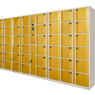 China Blue White Red Yellow Cold Rolled Metal Locker Small Cubby Locker Steel 24 Door Clothes Storage School Gym Steel Locker for sale