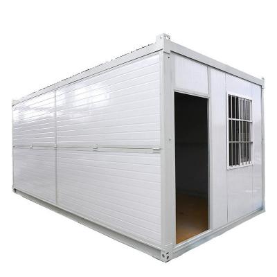 China Fast Assembly Cheap prefab expandable folding houses quick concrete flat pack fold out storage container homes foldable units portable office for sale