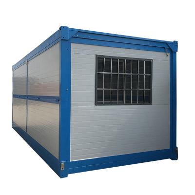 China Fast Assembly Collapsible Containers Manufacturers Moveable House Clinic Windproof Flat Pack Container in Folding for sale