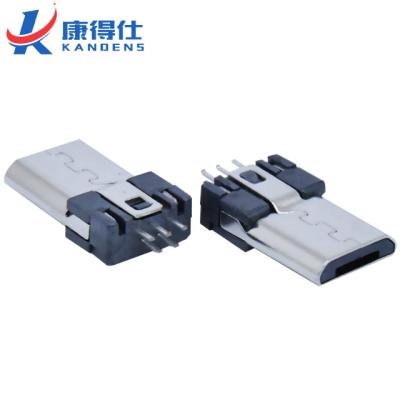 China Micro USB Driver 5 Pins USB Connector Jack Tail USB Plug Solder Terminals 11.5mm Male Splint Type Plug Connector for sale