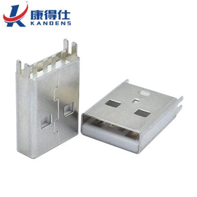 China Professional Solder Type Male 4 Pin USB Jack 2.0 Type USB Driver USB Connector Manufacturer One PCB Connectors Male for sale