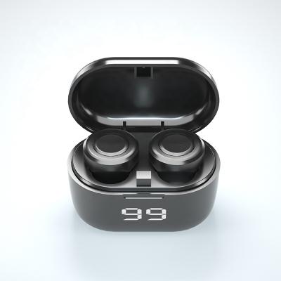 China 2021 New Arrival A6 TWS In-ear Headset Fashionable Binaural Mini Radio 5.0 Stereo Sport Earphones for sale