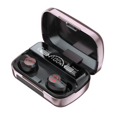 China 2021 New Arrivals M23 Mirror Surface Mirror Surface Headphones TWS Sports Earbuds BT 5.1 Comfortable Wearing Wireless Headset for sale