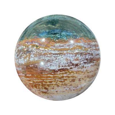 China Wholesale Europe Natural Gemstone Crafts Folk Healing Stones Ocean Jasper Crystal Ball Sphere For Decoration for sale