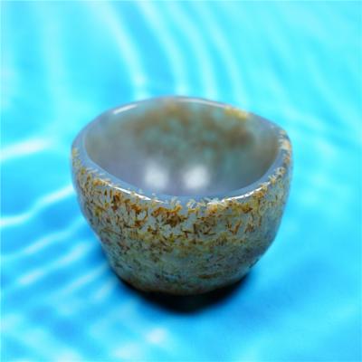 China Europe Precious Unique Cuvette Crystal Ashtray Irregular Shape Agate For Sale for sale