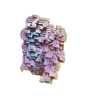 China Europe Naturalshiny Metal Ore Made Bismuth Crystal Ingots Bismuth Ore Crystal for sale