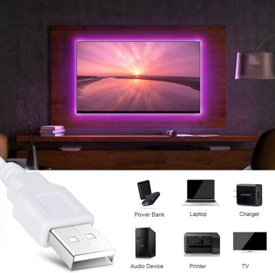 China 5M 3M DC 5V 12V Smart 5050 RGB LED Strip With IR Wifi Auto Lighting Systems for sale